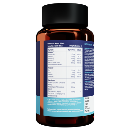 HealthKart Hair Multivitamin with Biotin & Omega | HK Vitals at Broadway