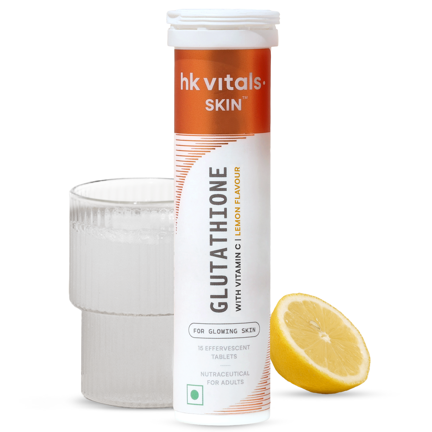 HealthKart hk vitals Glutathione ( 15 Effervescent Tablets) | L-Glutathione Tablets | HK Vitals at Broadway