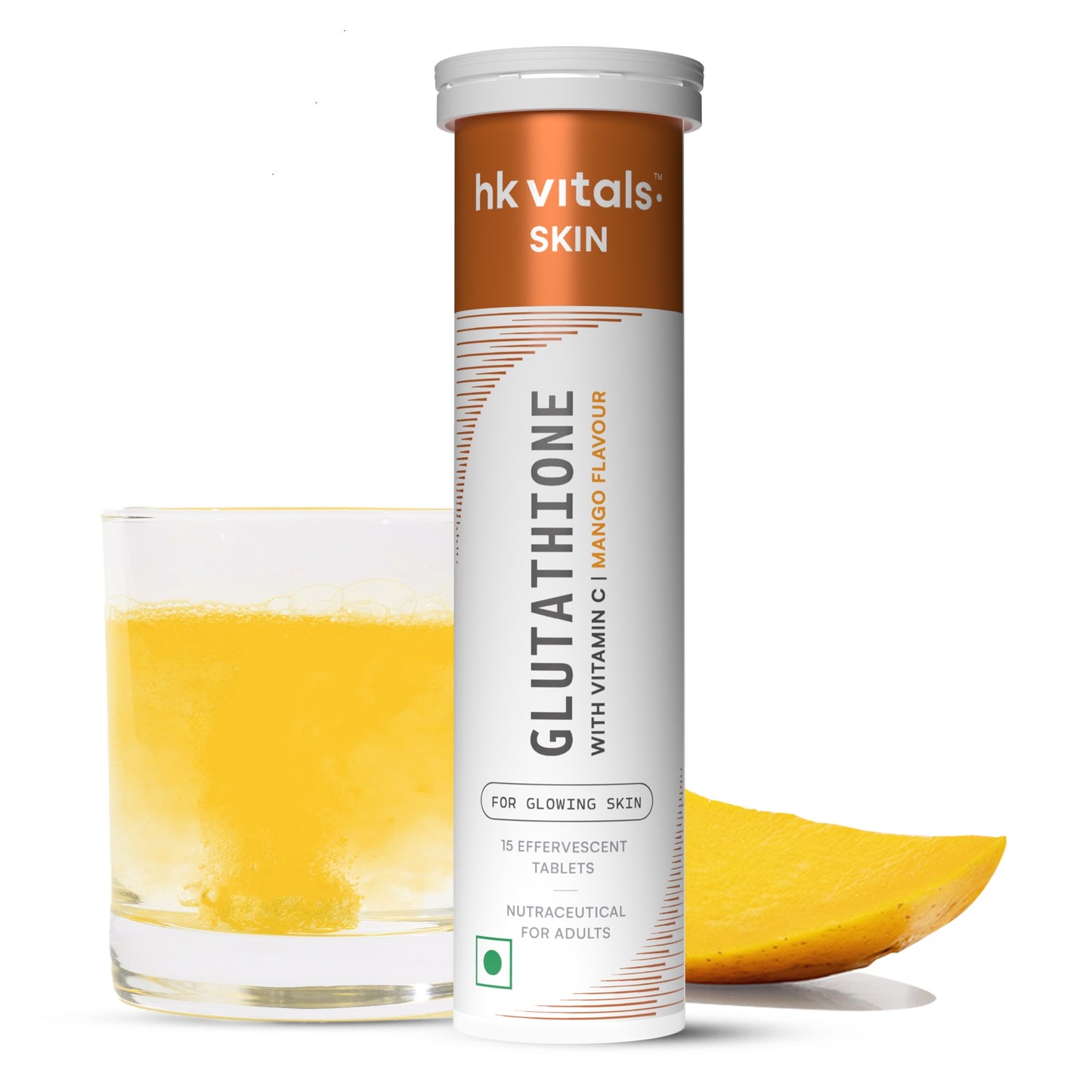 HealthKart hk vitals Glutathione ( 15 Effervescent Tablets) | L-Glutathione Tablets | HK Vitals at Broadway