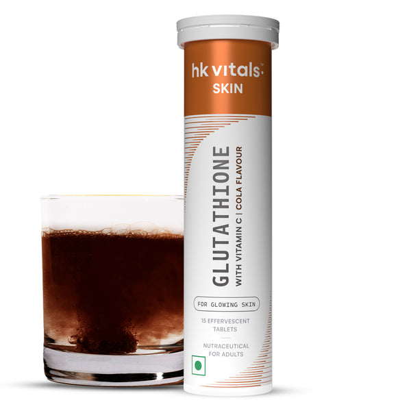 HealthKart hk vitals Glutathione ( 15 Effervescent Tablets) | L-Glutathione Tablets