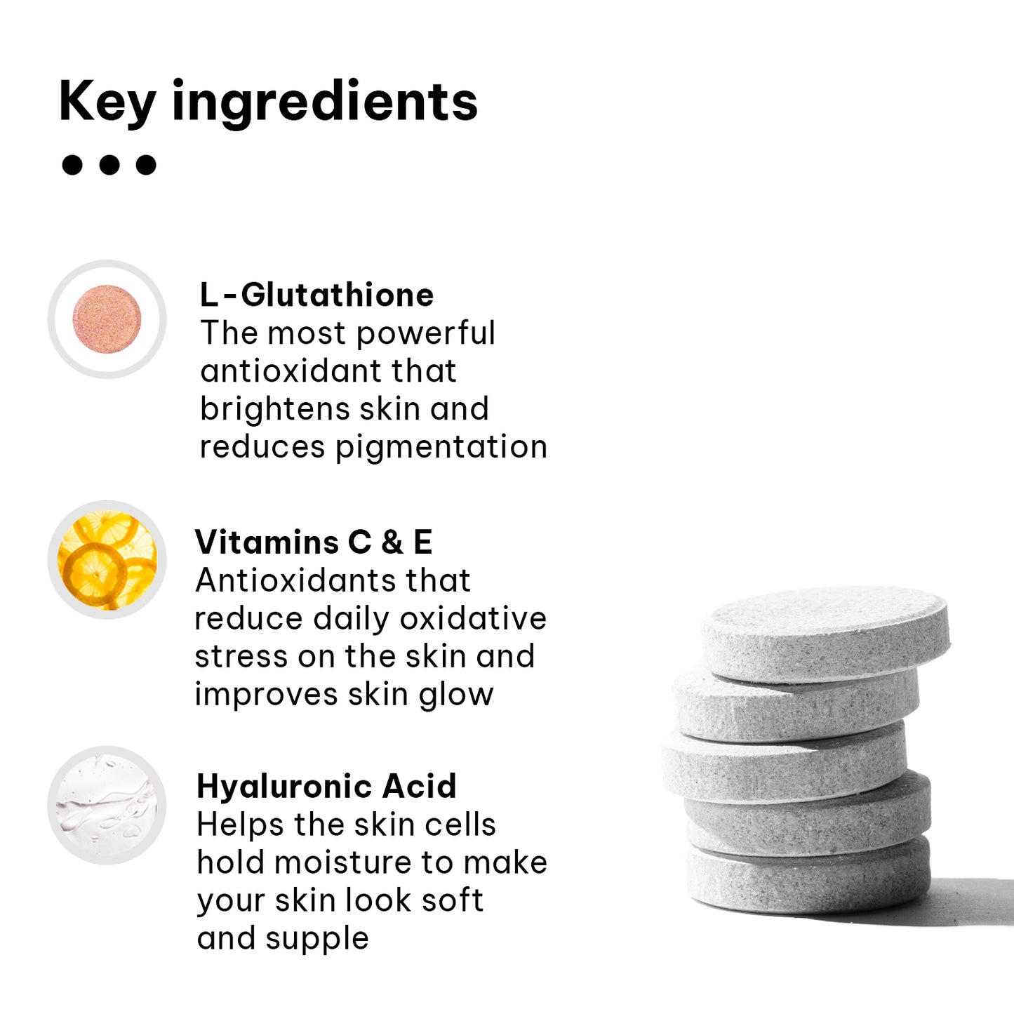 HealthKart hk vitals Glutathione ( 15 Effervescent Tablets) | L-Glutathione Tablets | HK Vitals at Broadway