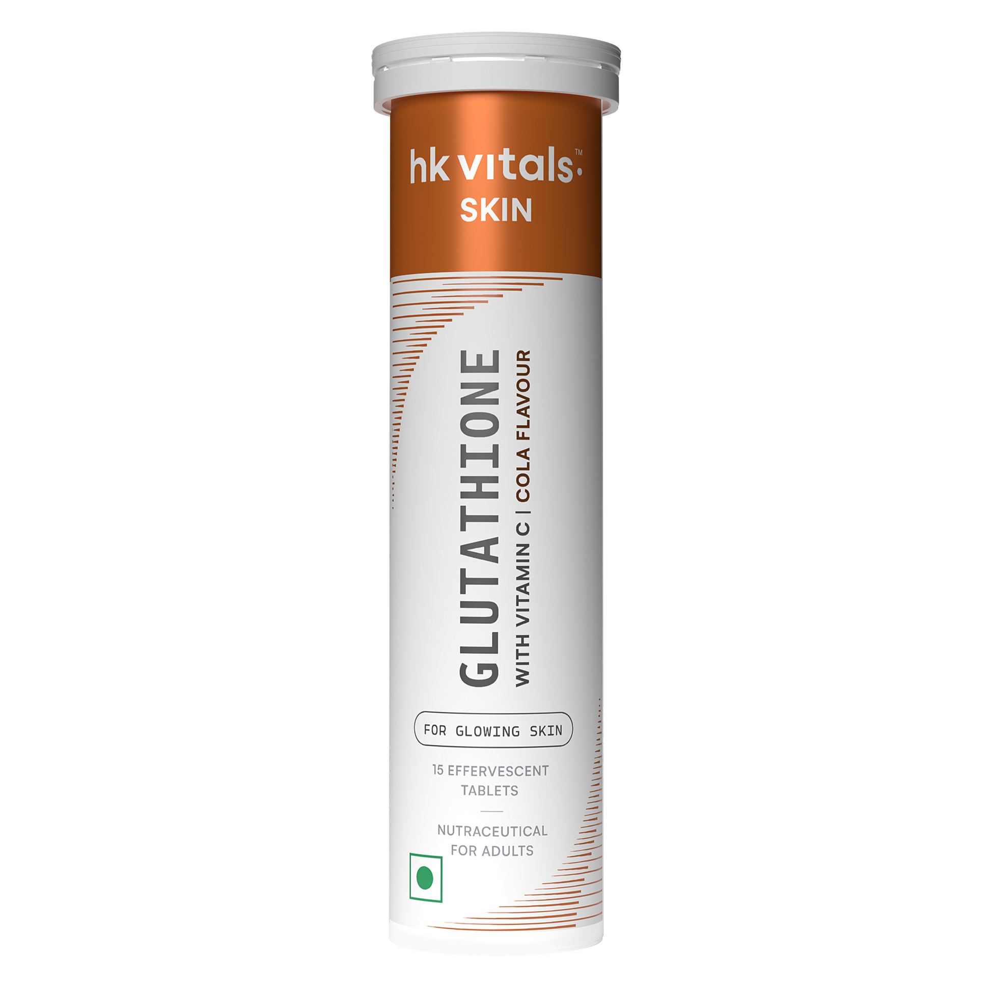 HealthKart hk vitals Glutathione ( 15 Effervescent Tablets) | L-Glutathione Tablets | HK Vitals at Broadway