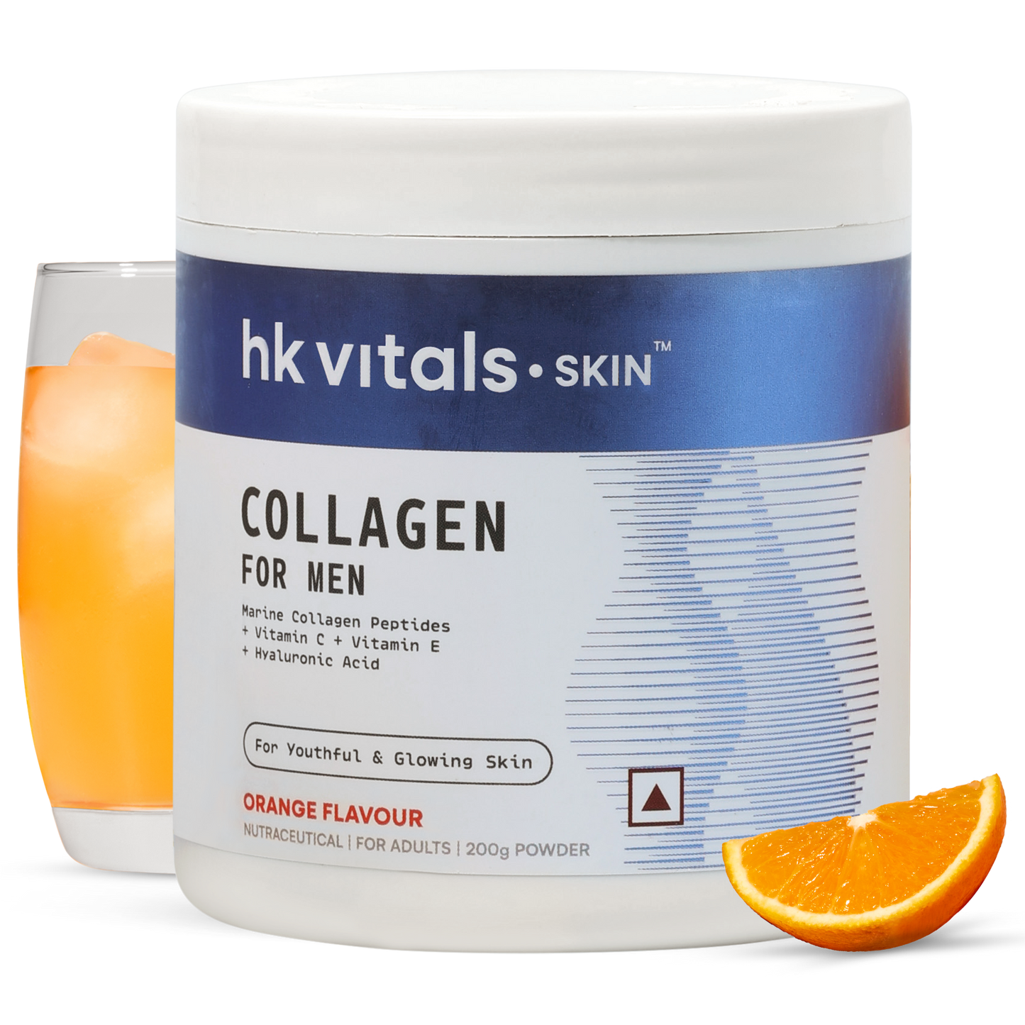 HealthKart hk vitals Marine Collagen for Men Supplement | Vitamin C, E | HK Vitals at Broadway