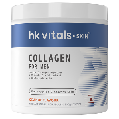 HealthKart hk vitals Marine Collagen for Men Supplement | Vitamin C, E | HK Vitals at Broadway