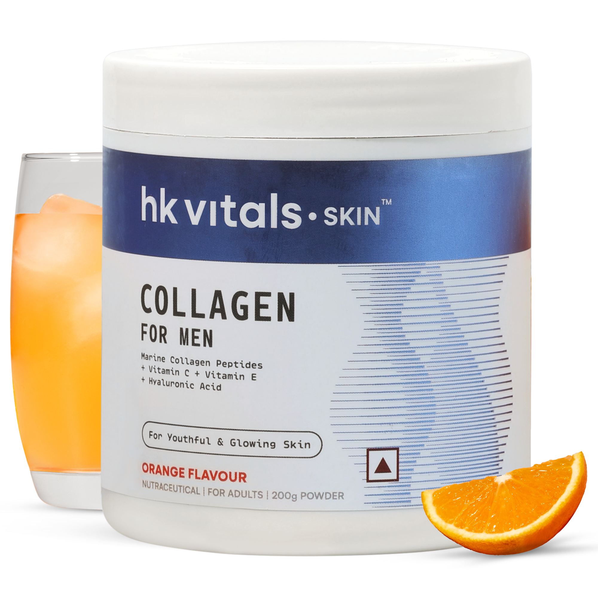 HealthKart hk vitals Marine Collagen for Men Supplement | Vitamin C, E | HK Vitals at Broadway