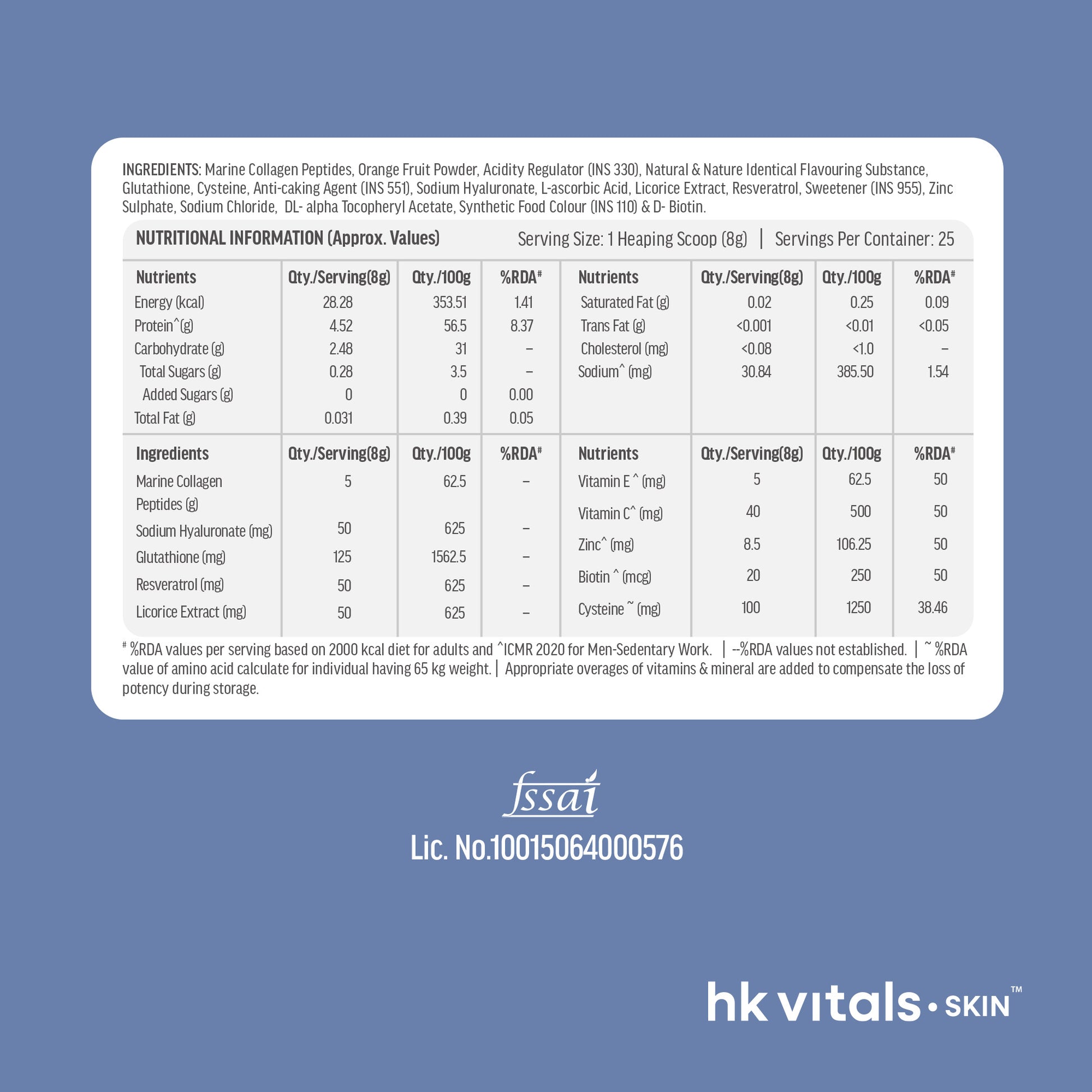 HealthKart hk vitals Marine Collagen for Men Supplement | Vitamin C, E | HK Vitals at Broadway