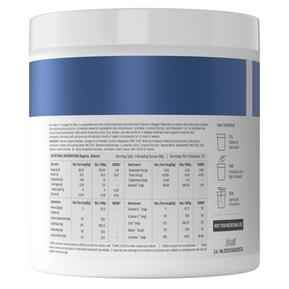 HealthKart hk vitals Marine Collagen for Men Supplement | Vitamin C, E | HK Vitals at Broadway