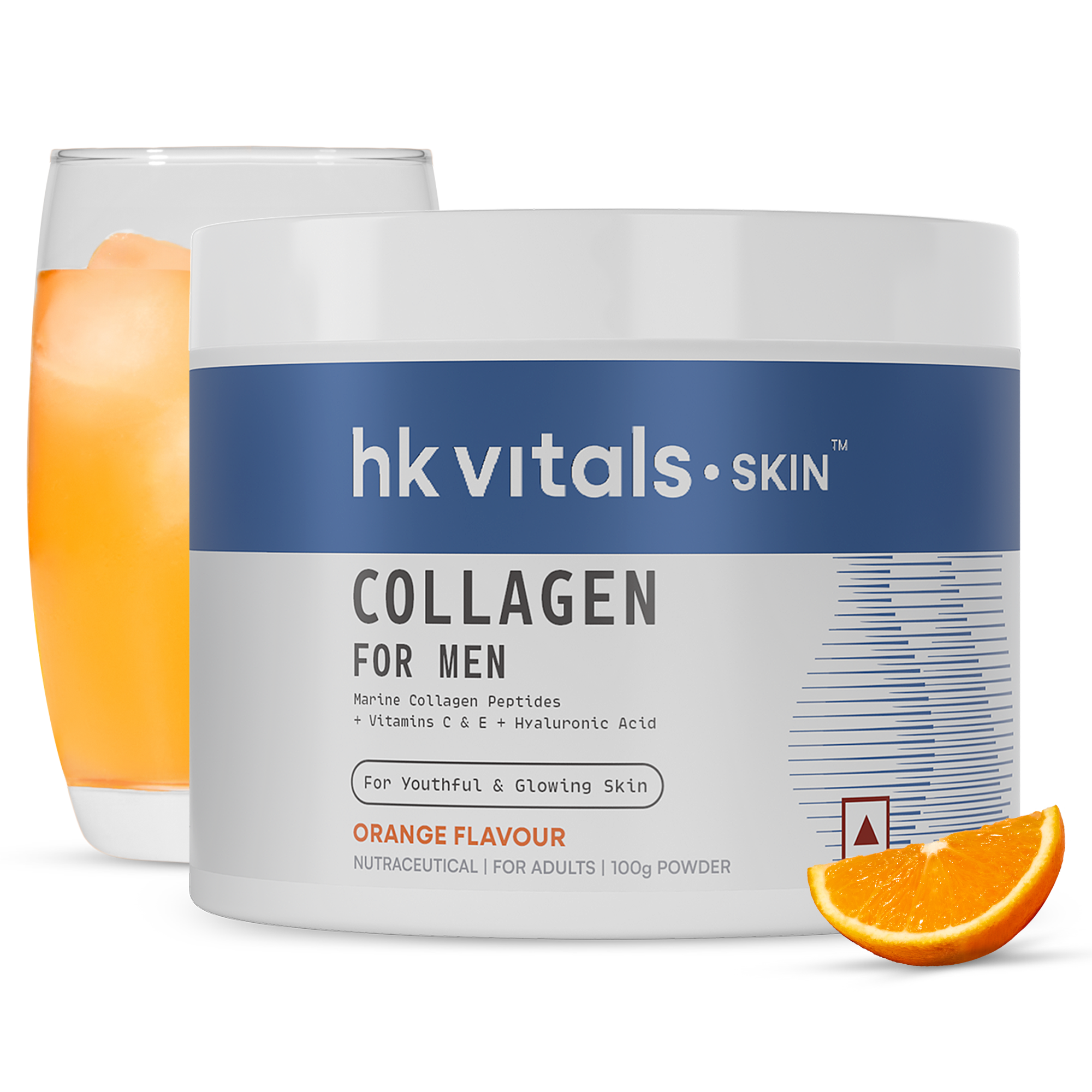 HealthKart hk vitals Marine Collagen for Men Supplement | Vitamin C, E | HK Vitals at Broadway