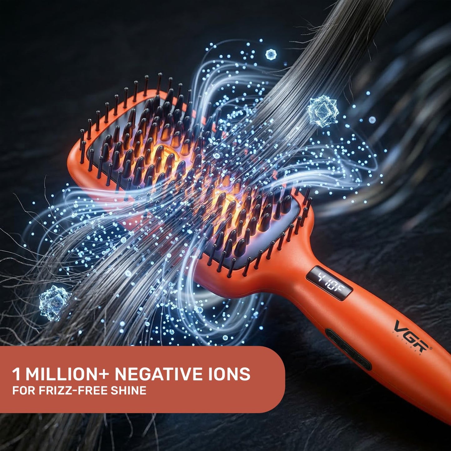 VGR V-527 Hair Straightener Brush