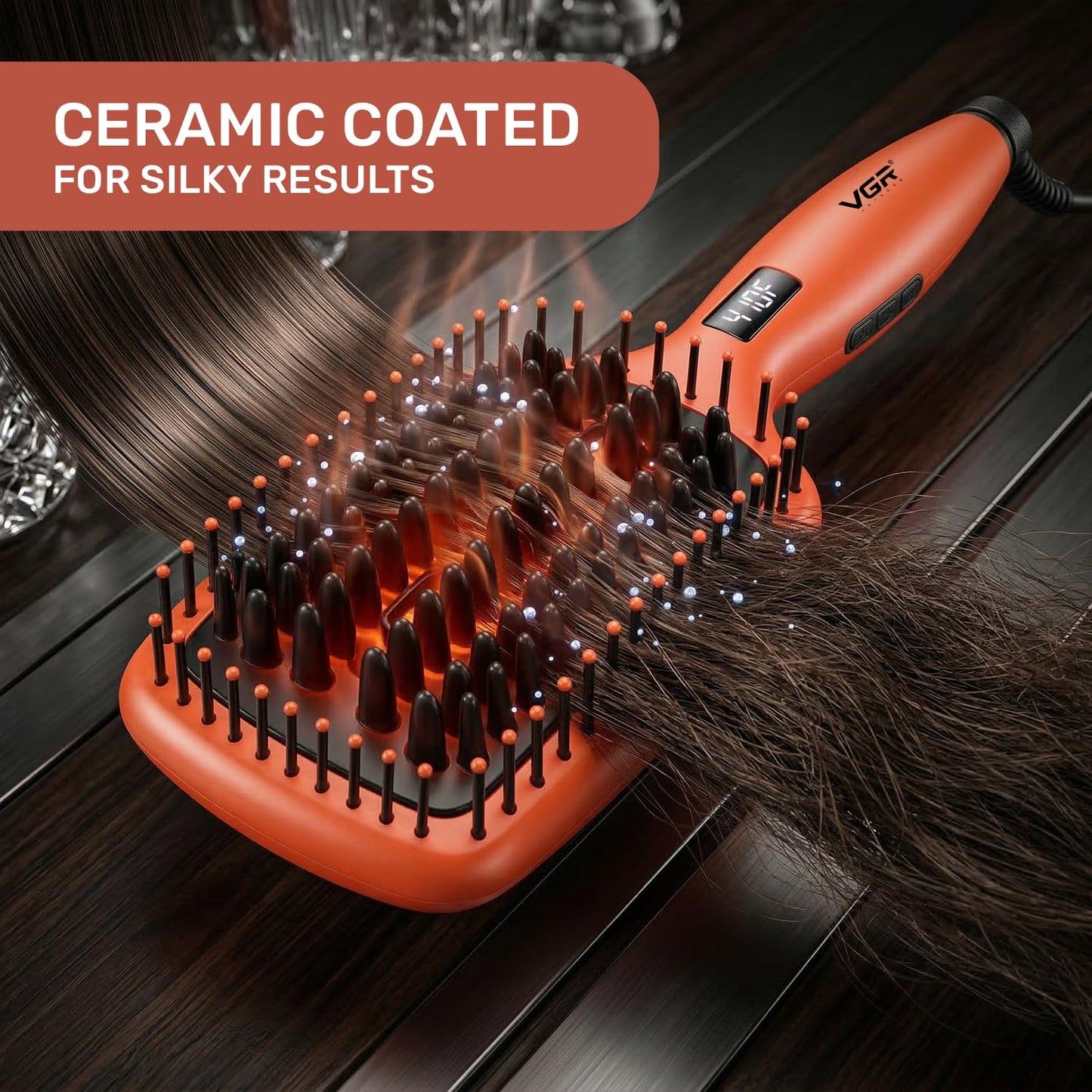 VGR V-527 Hair Straightener Brush