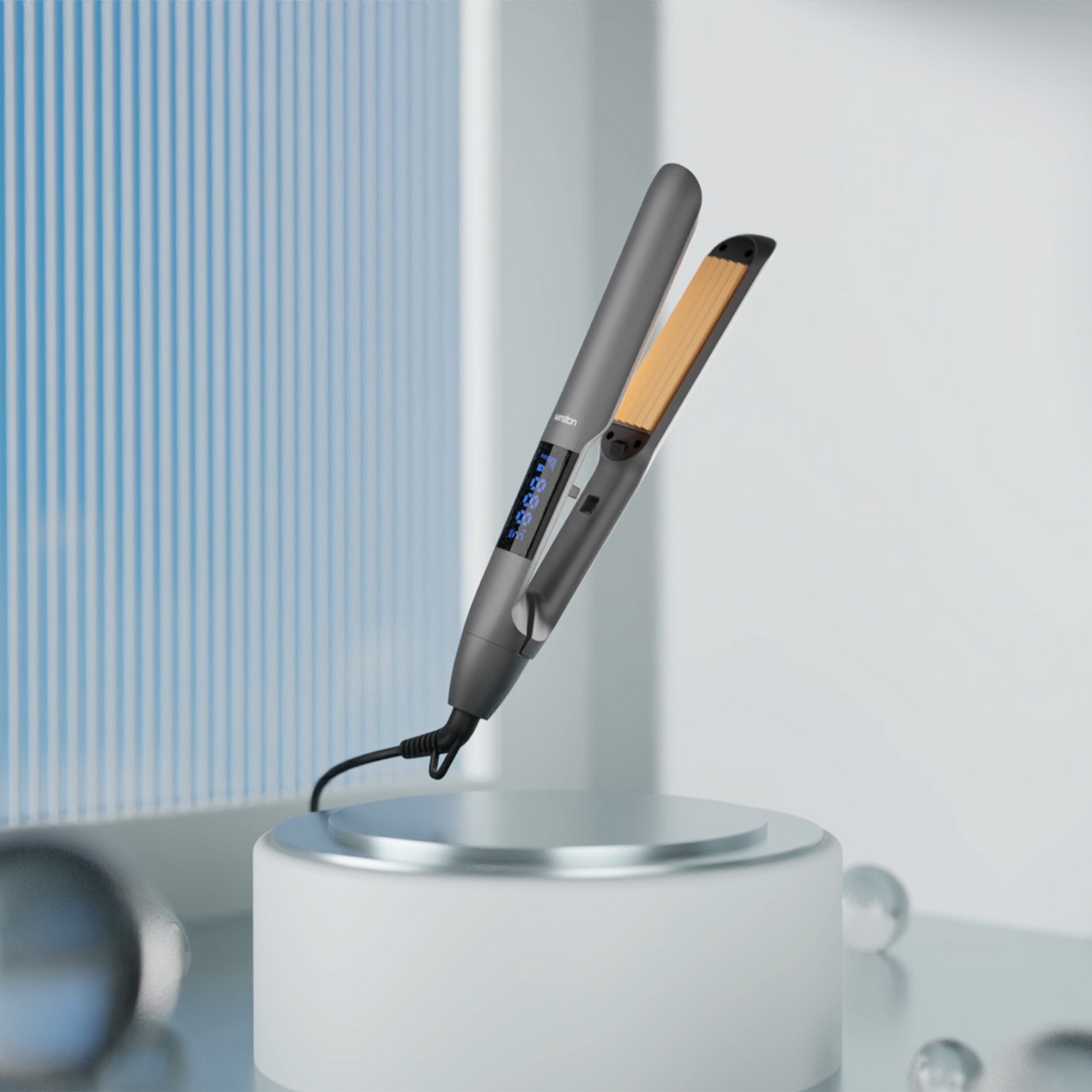 Hair Crimper | Volumized & Textured Styling with Ceramic Plates | Winston at Broadway