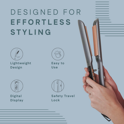 Hair Crimper | Volumized & Textured Styling with Ceramic Plates | Winston at Broadway