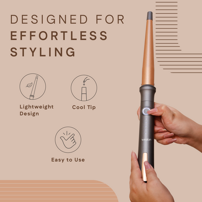 Hair Curling Wand | Fast Heating, Ceramic Barrel for Perfect Curls | Winston at Broadway