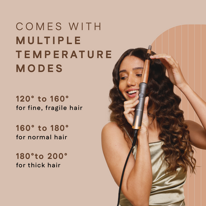 Hair Curling Wand | Fast Heating, Ceramic Barrel for Perfect Curls | Winston at Broadway