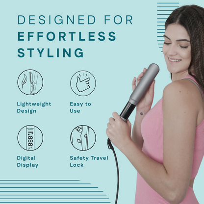 Hair Straightener | Ceramic Titanium Plates for Frizz-Free Styling | Winston at Broadway