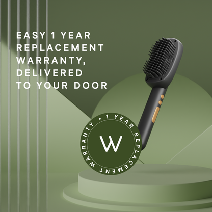 Hair Straightening Brush | Fast Heat Up & Anti-Burn Bristles | Winston at Broadway