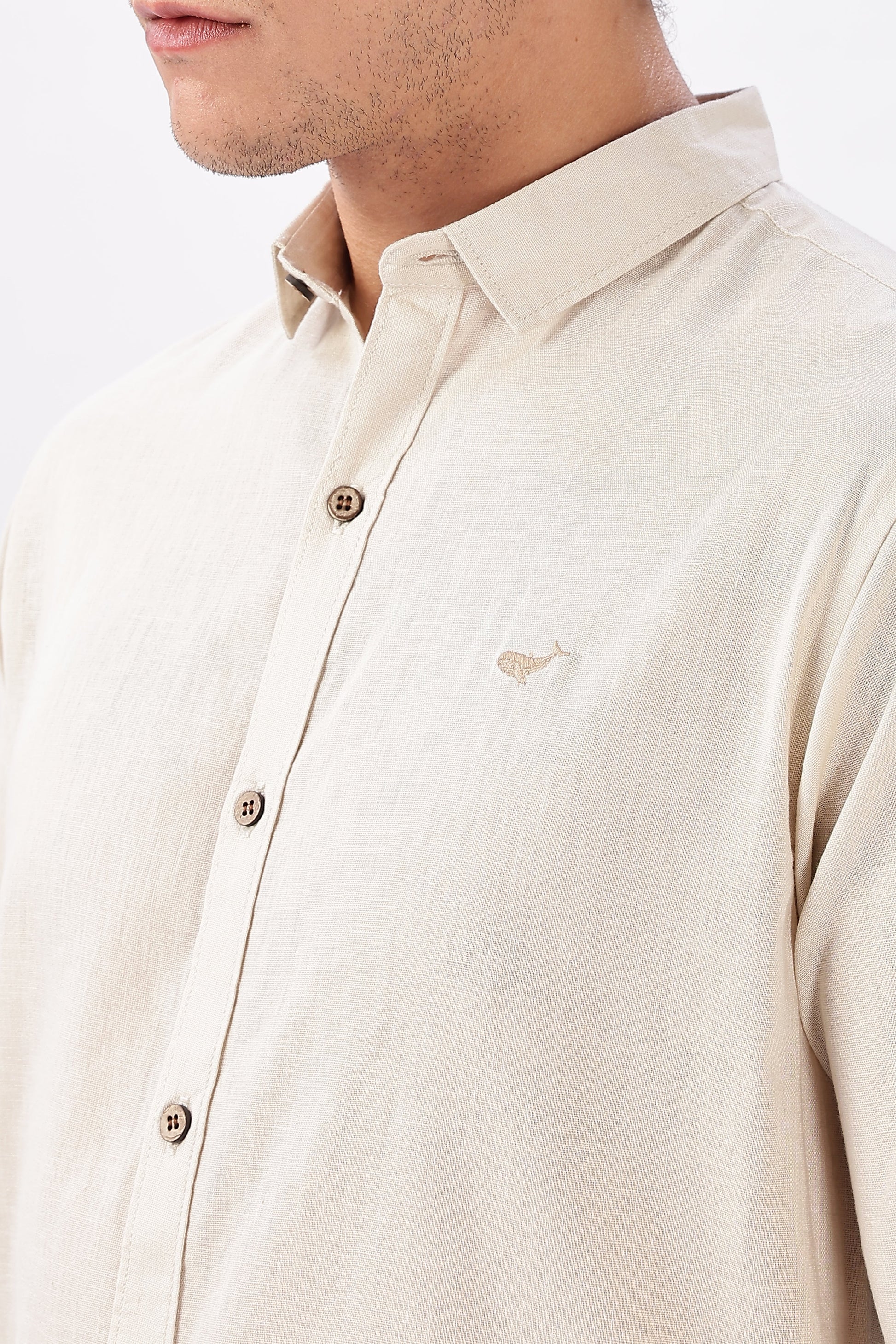 Sands of Sunday Cotton-Linen Essential Shirt | Hamptons at Broadway