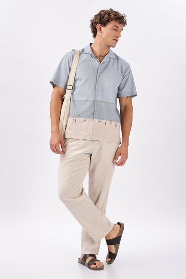 Shoreline Stroll Cuban Collar Shirt
