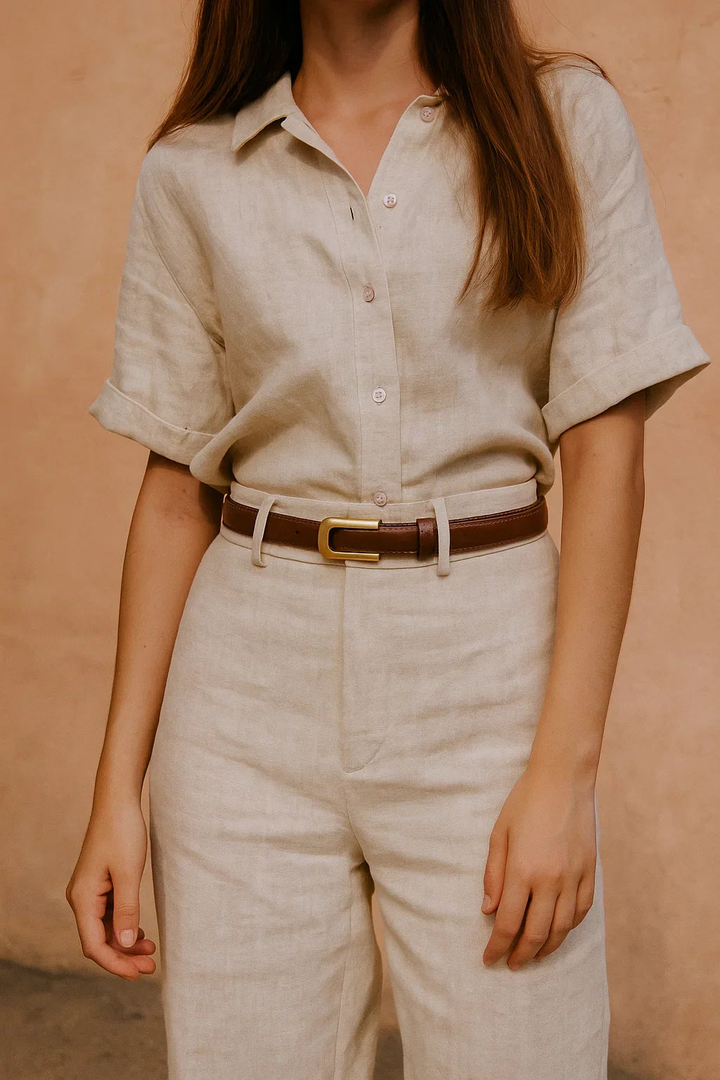 Harper Brown Women Belt | SSN Belts at Broadway