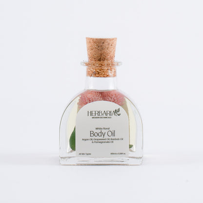 White Floral Body Oil