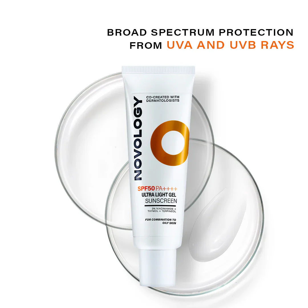 SPF50 PA++++ Ultra Light Gel Sunscreen, 50g