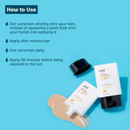 UV protector multi sunscreen+ SPF50+ / PA++++ | Belif at Broadway