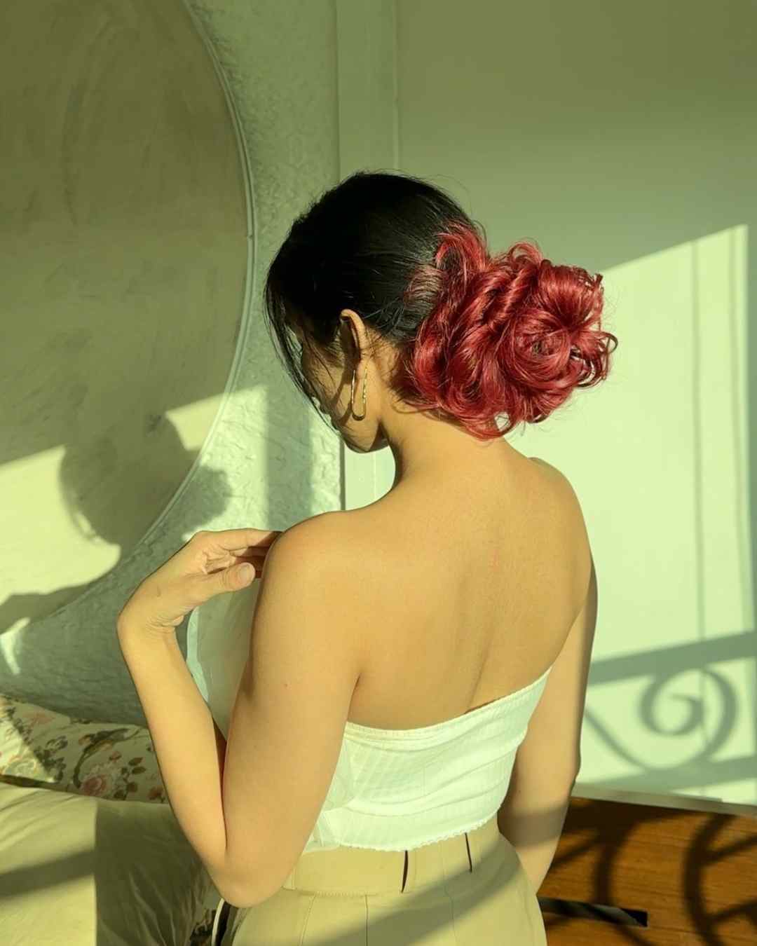Human Hair Donut Scrunchie Rossetta | Nish Hair at Broadway