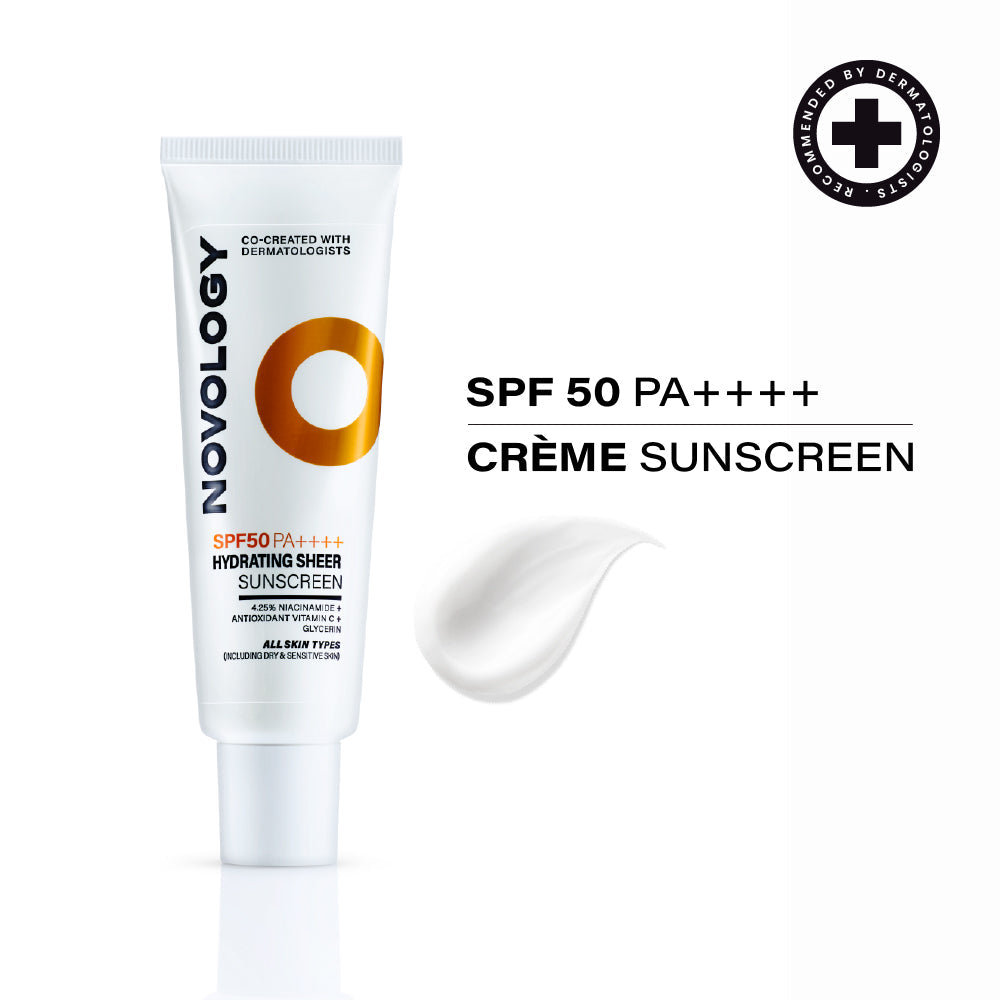 SPF 50 PA++++ Hydrating Sheer Sunscreen, 50g