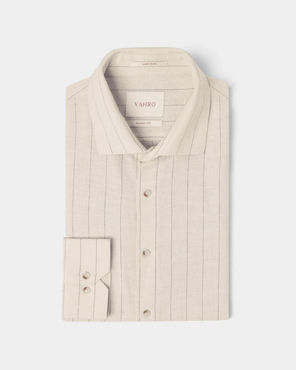 The Amalfi Linen Stripes Shirt
