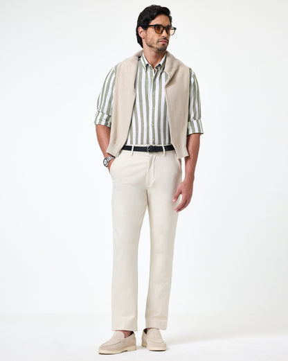The Loire Linen Stripes Shirt