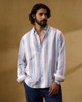 The Caprice Linen Stripes Shirt