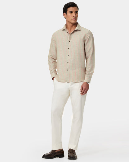 The Verona Linen Stripes Shirt