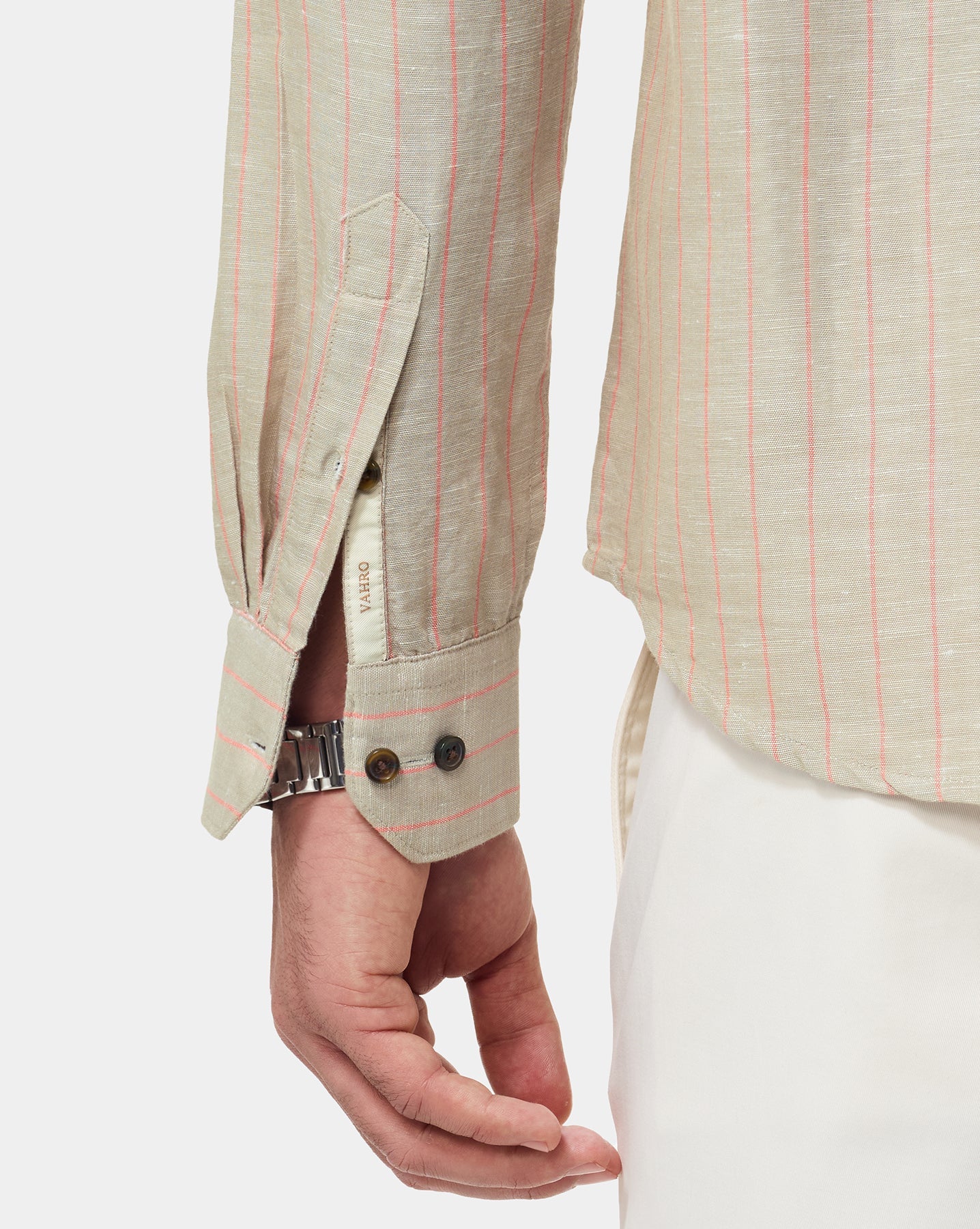 The Verona Linen Stripes Shirt