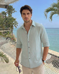 The Valencia Linen Stripes Shirt