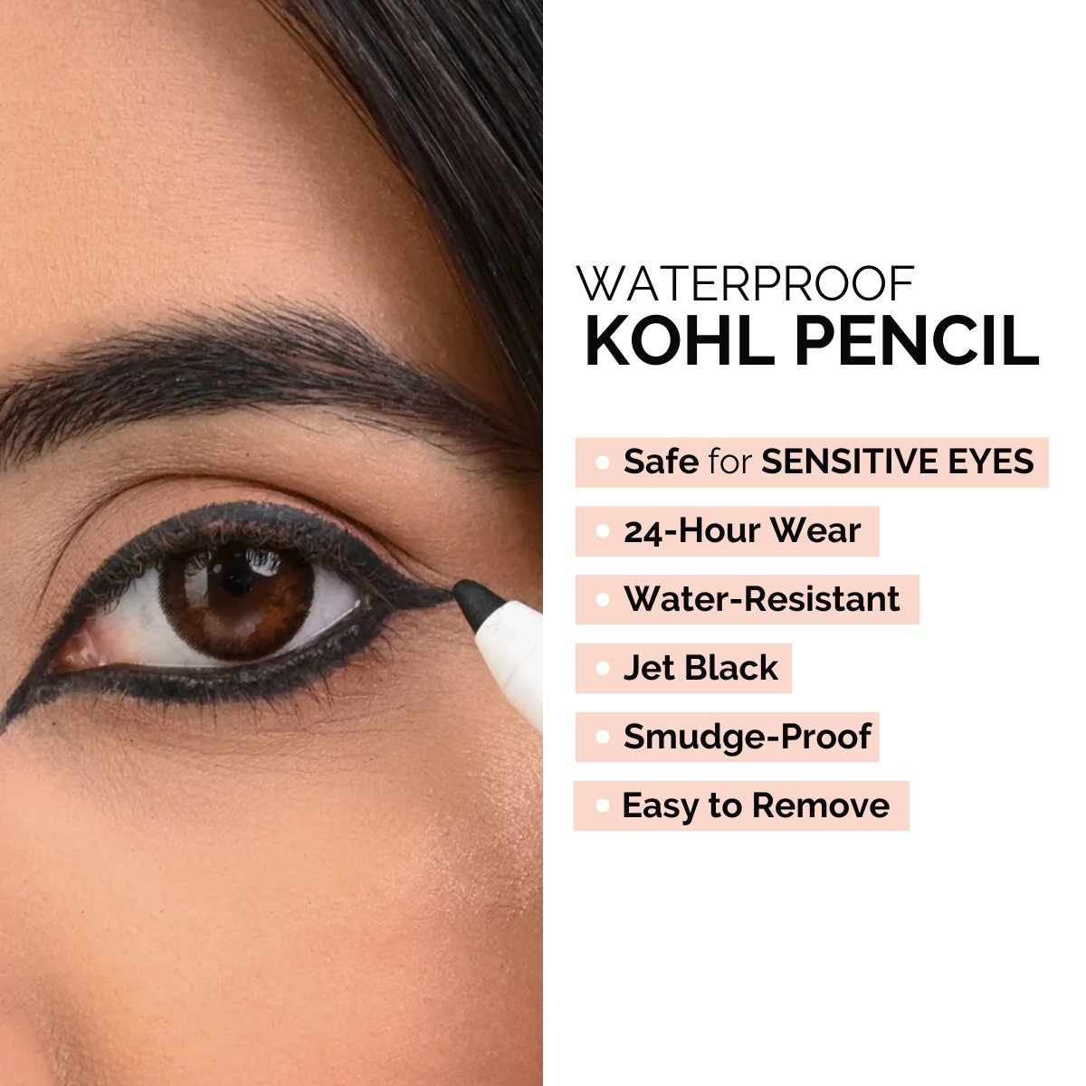 Back To Black Waterproof Kohl Pencil | Iris Cosmetics at Broadway