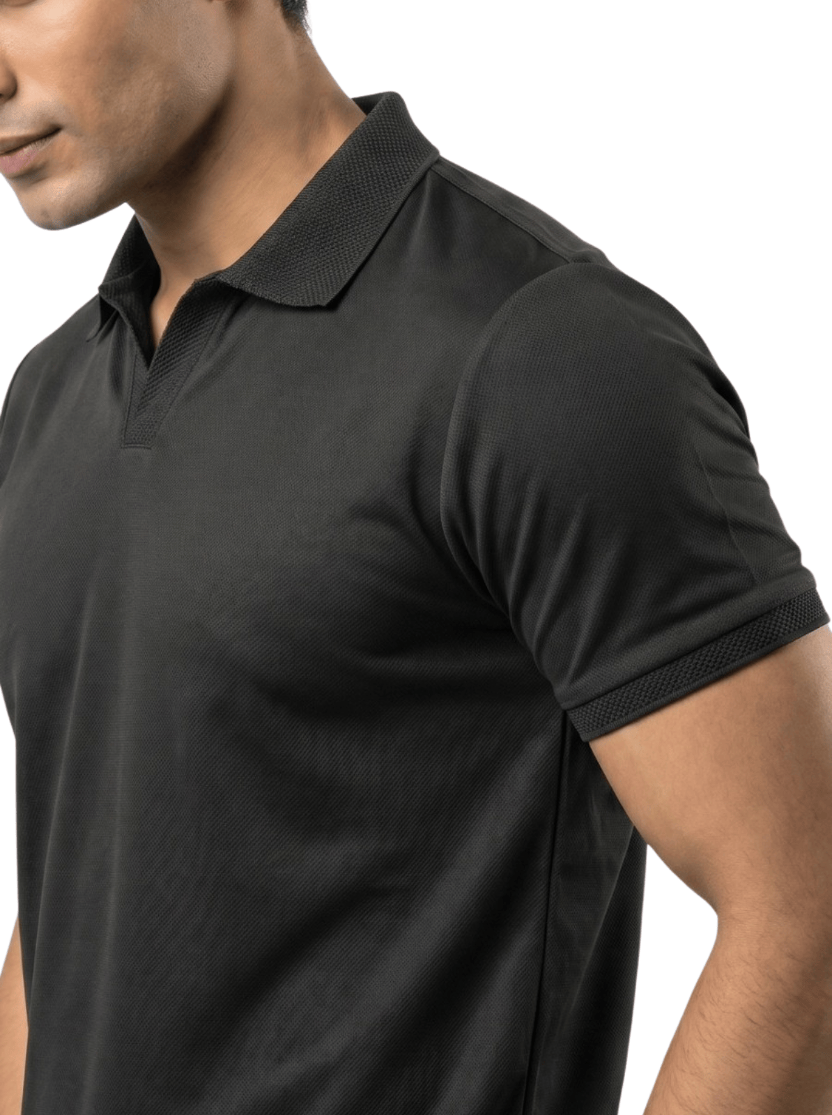 Wing Polo - Carbon Black