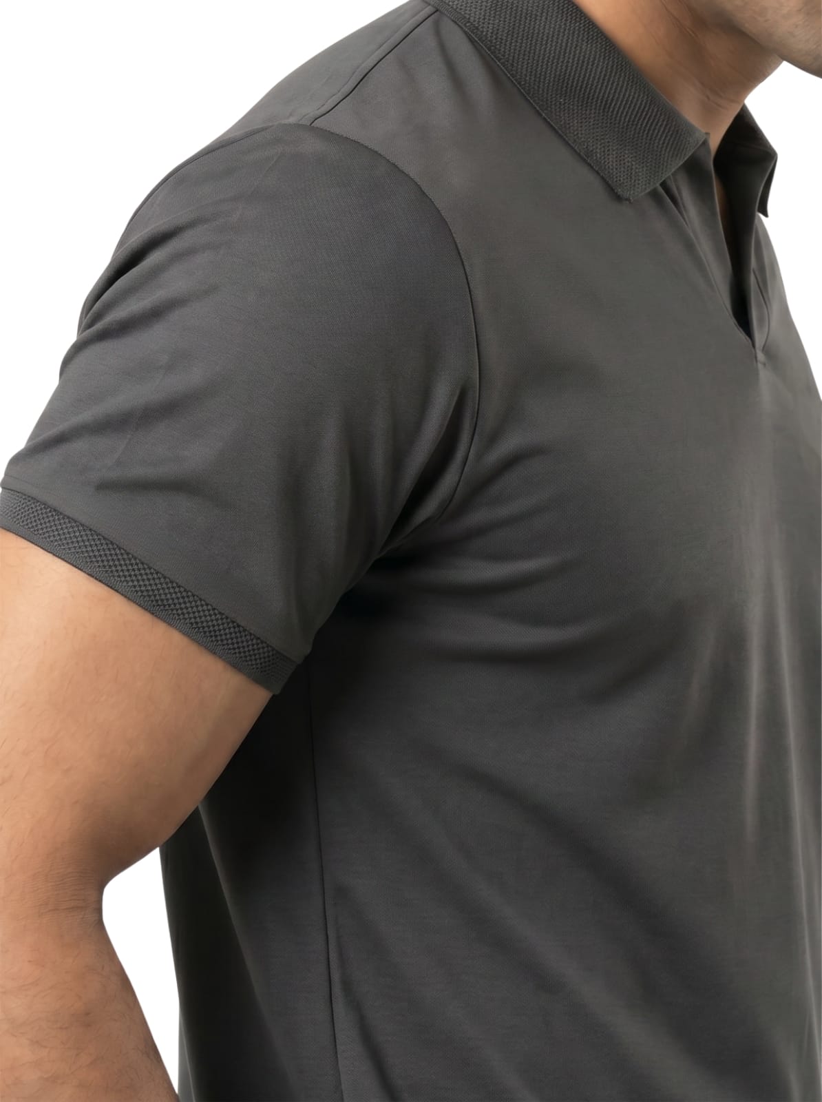 Wing Polo - Dark Grey