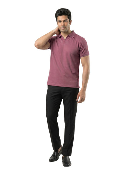 Wing Polo - Rose Wood