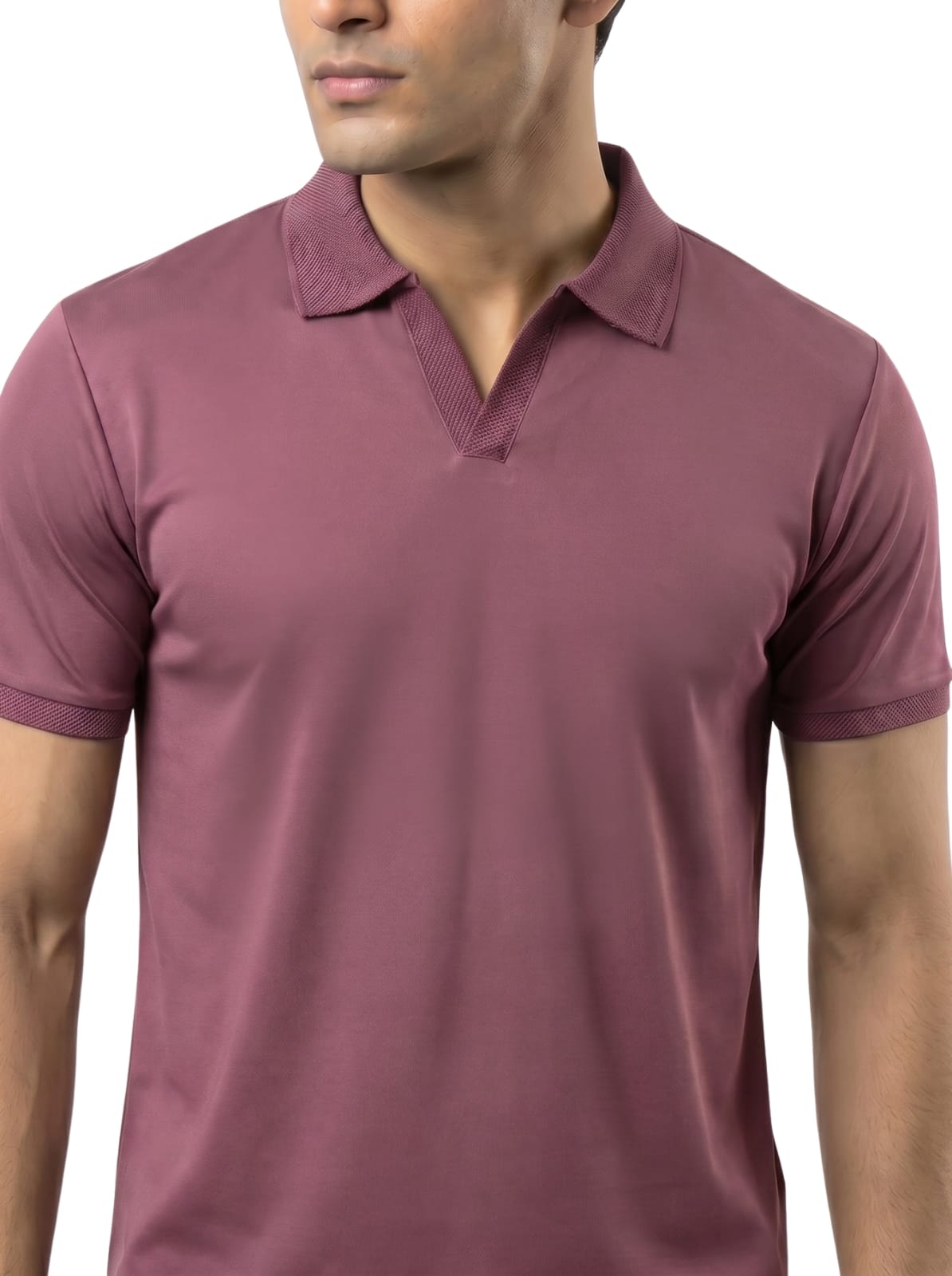 Wing Polo - Rose Wood
