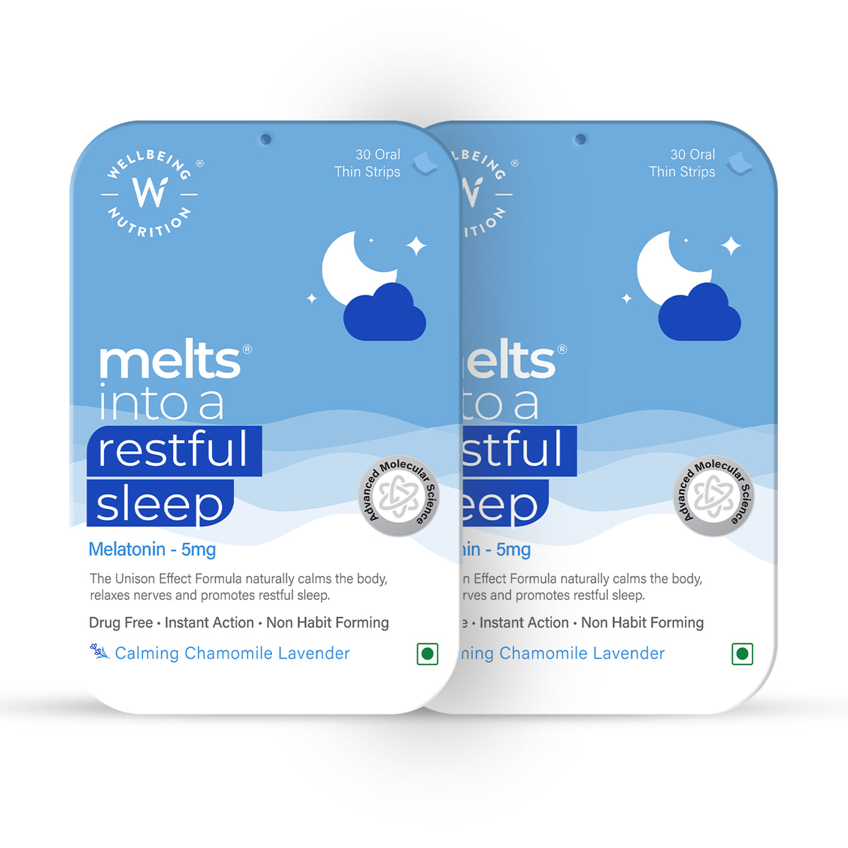 Restful Sleep Melts (10mg) | Wellbeing Nutrition at Broadway