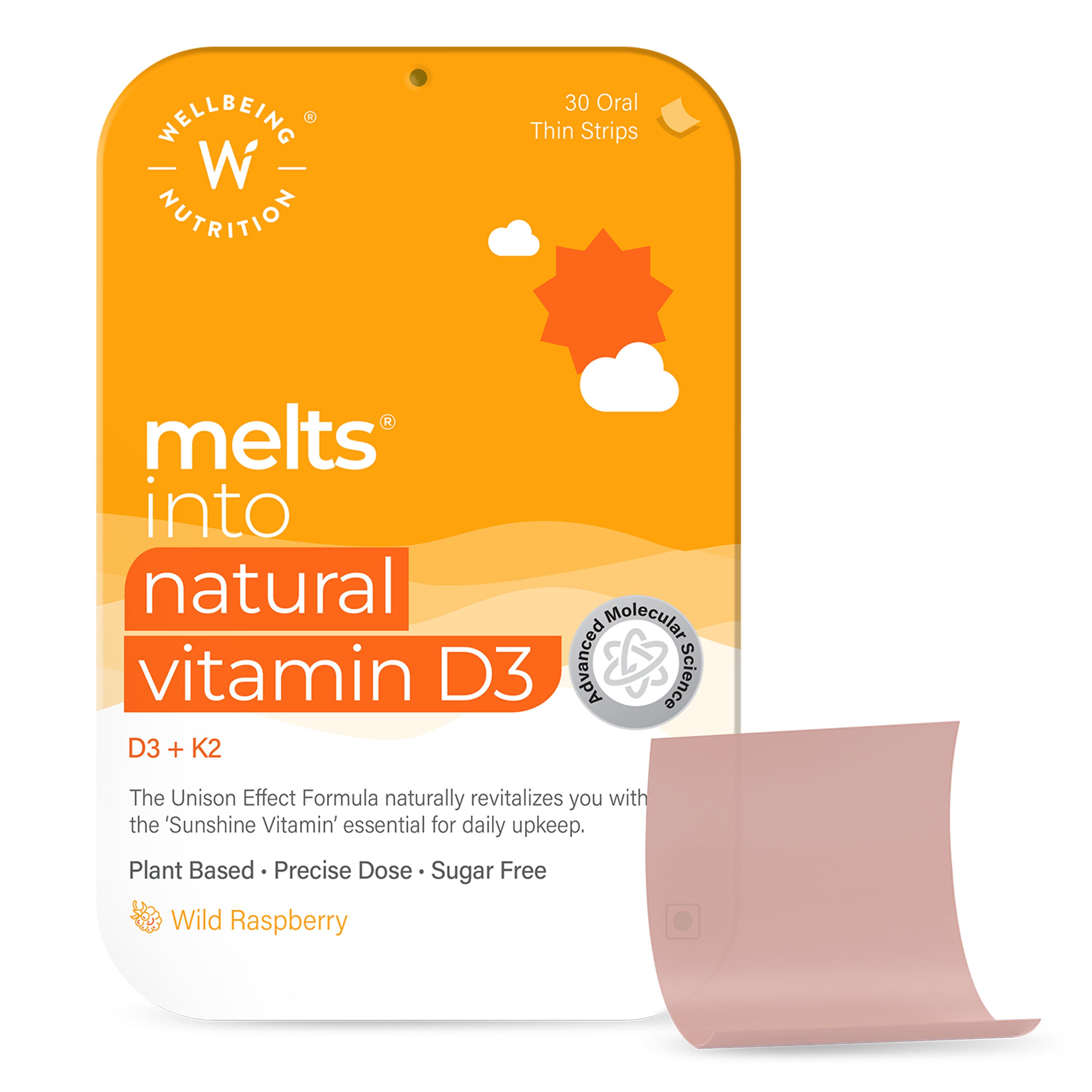Melts Natural Vitamin D3 | Wellbeing Nutrition at Broadway