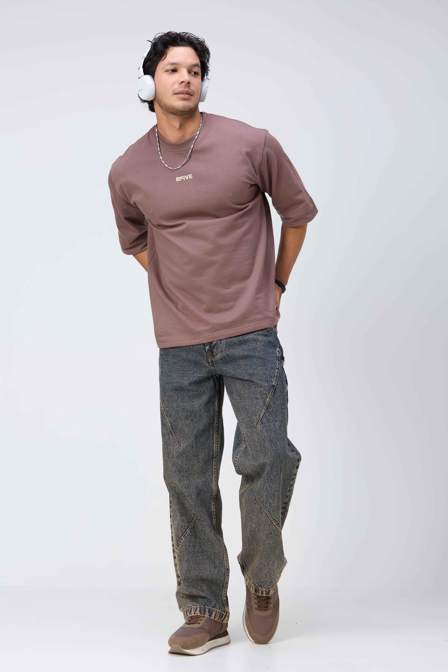 Rustic Tint Wash Men's Baggy Fit Jeans