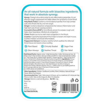 Melts Throat Relief | Wellbeing Nutrition at Broadway