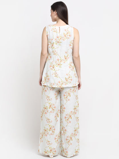 Printed Hemp Co ord Set | Ewoke at Broadway