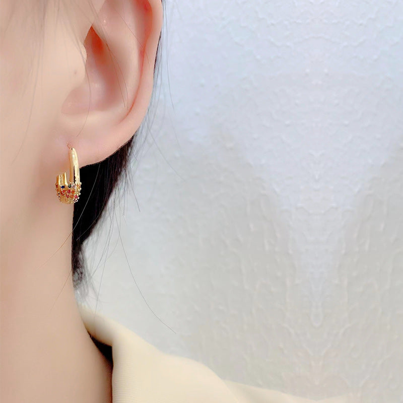 Spectrum Shine Hoop Earrings JLT11711