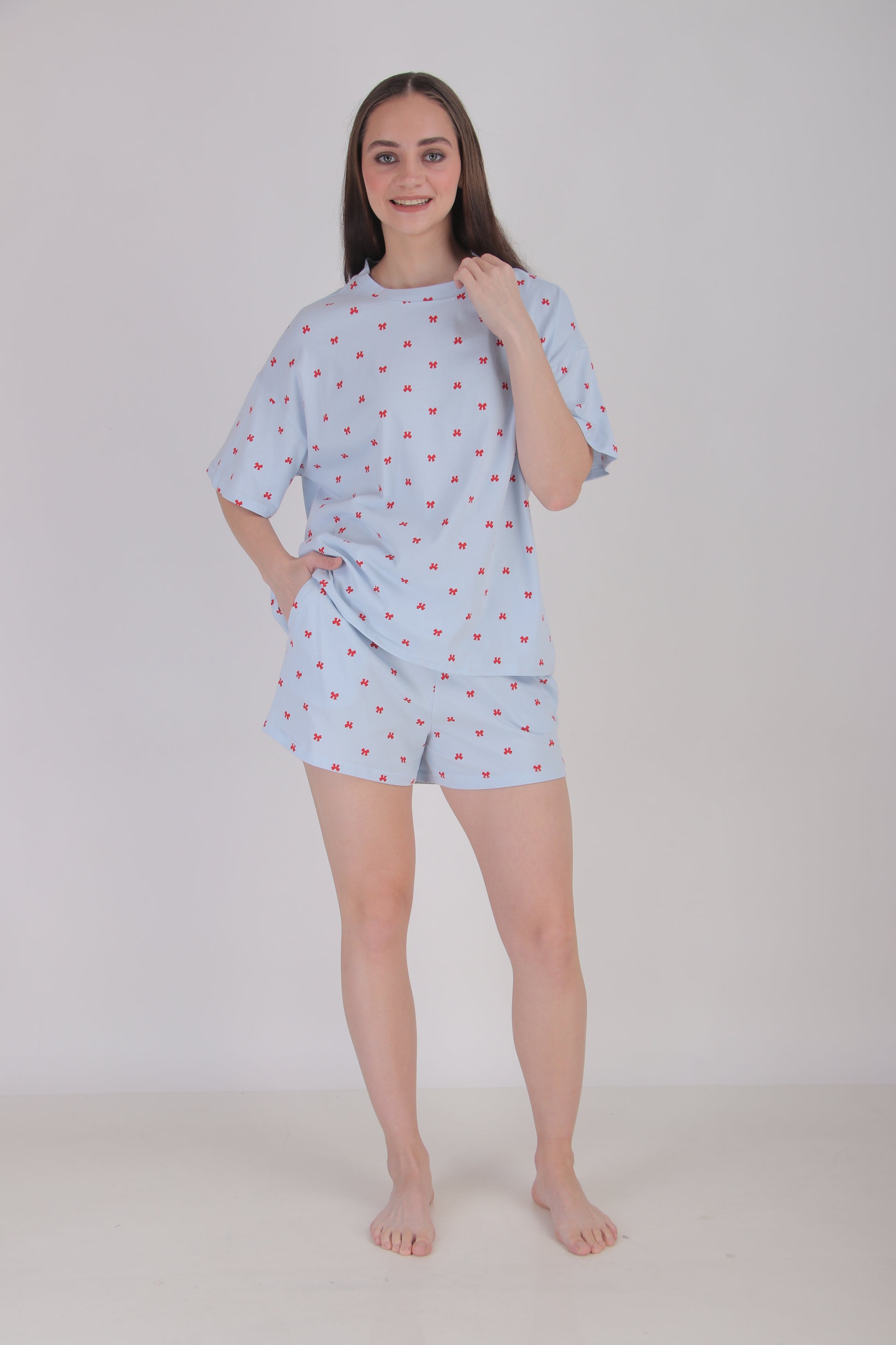 Bow Me Over Shorts Set | Masha at Broadway