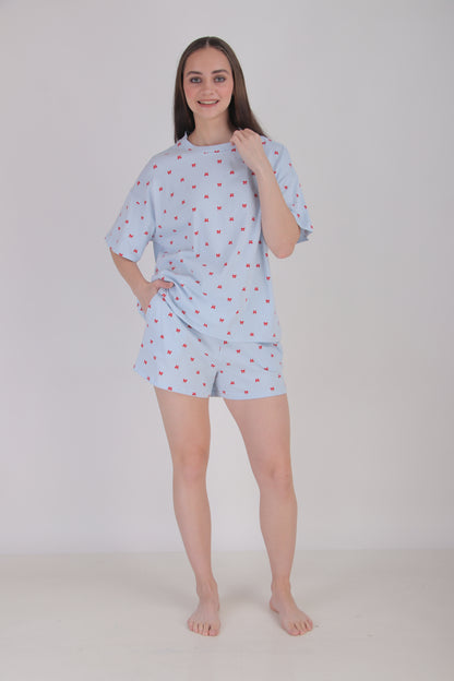 Bow Me Over Shorts Set | Masha at Broadway