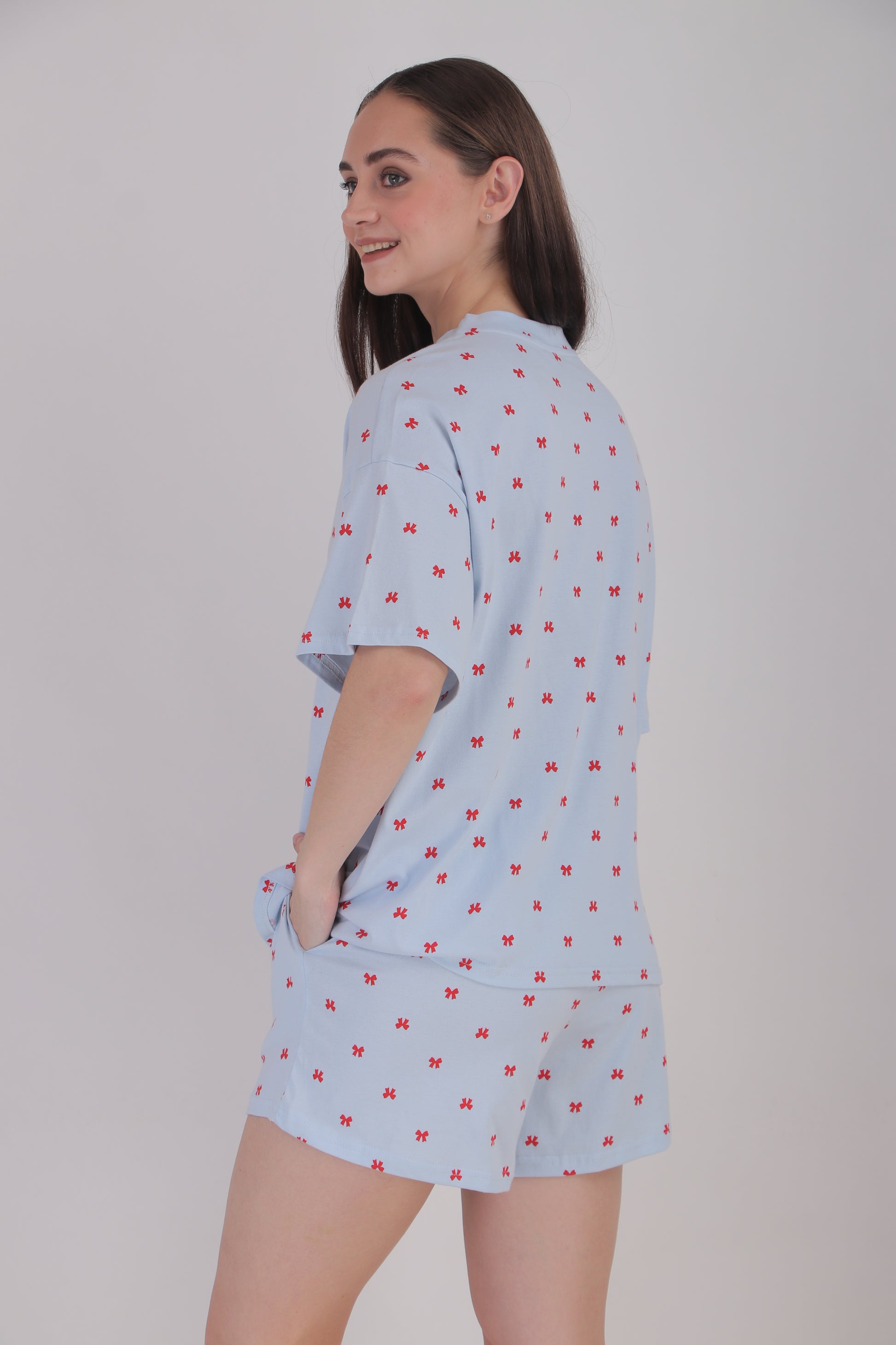 Bow Me Over Shorts Set | Masha at Broadway