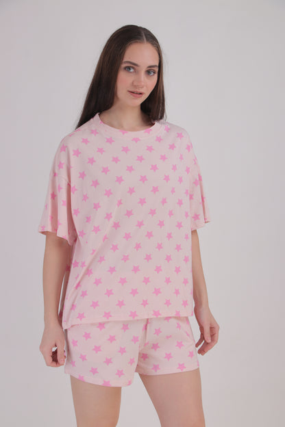Berry Star Shorts Set | Masha at Broadway