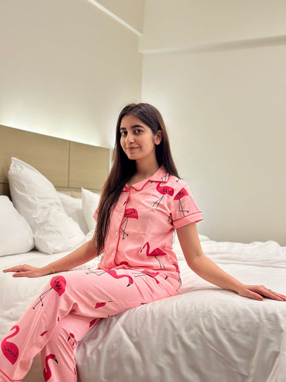 Flamingo Pyjama Set
